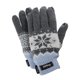 thumbnail image 1 of FLOSO - Guantes térmicos Thinsulate con estampado para mujer (Azul), 1 of 2