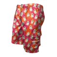 thumbnail image 4 of GrmtClth Men's Halloween print shorts Cartoon Pumpkin Multi Storage Cargo Short Pants Lightweight Summer Short Trousers Travel Fun Casual Clothes Red M, 4 of 5