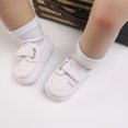 thumbnail image 7 of Baby Boys Sneaker Shoes Infant First Walker Soft Sole Anti-slip PU Leather Toddler Newborn Prewalker Baby Cribster Shoes 0-18M, 7 of 7