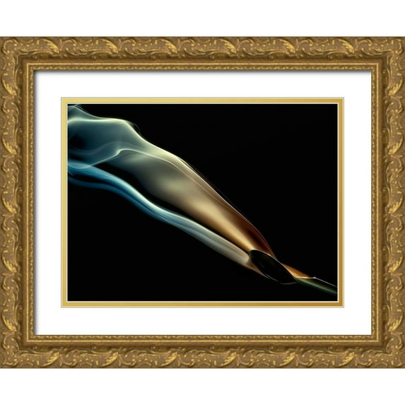 Ianeva, Aida 14x11 Gold Ornate Wood Framed with Double Matting Museum Art Print Titled - Silk
