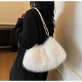thumbnail image 5 of Ozmmyan Womens Fall Bags Fuzzy Plush Crossbody Handbag Warm Fluffy Shoulder Purse Winter, 5 of 5