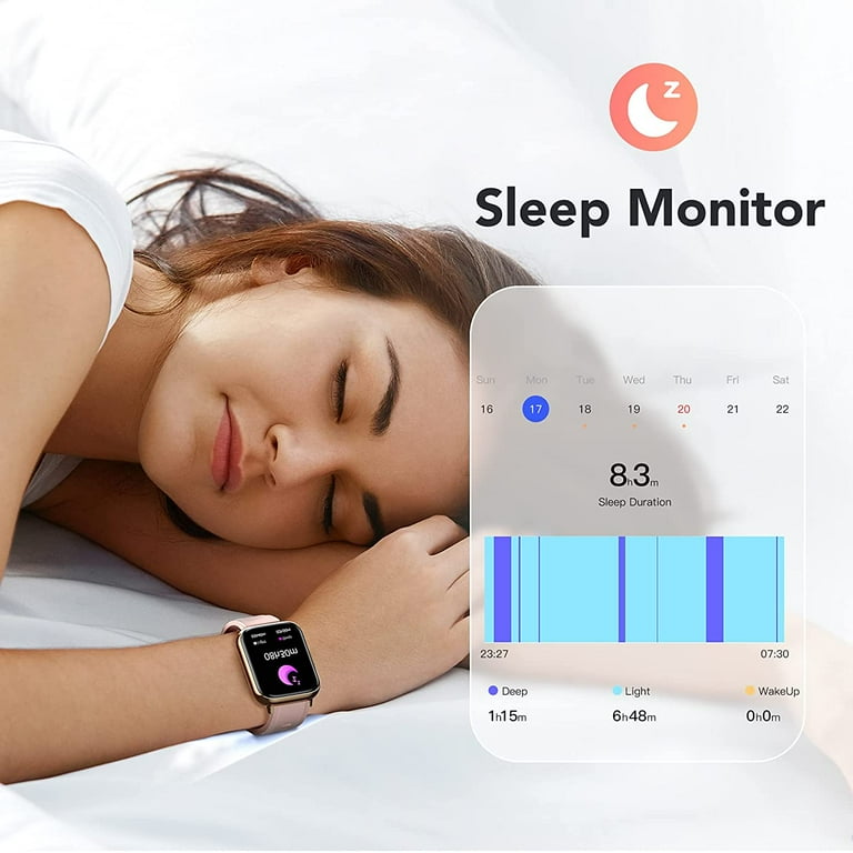 43mm Smart Watch Smartwatch IP68 Fitness Tracker Watch Heart Rate