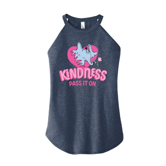 Horton Hears a Who - Kindness Pass It On  - Juniors High Neck Tank Top