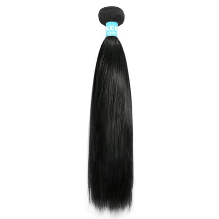 - Unique Bargains Brazilian Remy Silky Straight Human Hair Weft Extensions 6A 24