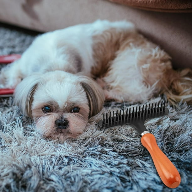 Dog hair rake online