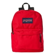 JanSport Unisex SuperBreak Backpack School Bag Red Tape