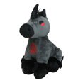 thumbnail image 4 of Mythical Fantasy Legend Black Dark Unicorn Hell Steed Luxe Soft Plush Toy Doll, 4 of 9