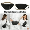 thumbnail image 2 of Unique Bargains 1 Pc Fanny Pack Simple Waist Bag Black, 2 of 6