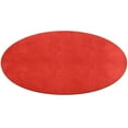 thumbnail image 5 of Pure Red Round Carpet Circle Rug Outdoor Patio Area Rug Washable Large Area Rugs Hallway Room Decor Fitness Mats, 5 of 8