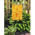 thumbnail image 2 of JSDART Orange Nice Retro Vintage Pattern Yellow Funky Swirl Party Classy Garden Flag Decorative Flag House Banner 28x40 inch, 2 of 2