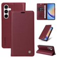 thumbnail image 4 of Funda para Samsung Galaxy A35 5G Estuche de Cuero PU Tipo Cartera con Ranuras para Tarjetas y Cierre Magnético, 4 of 5
