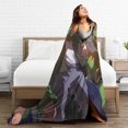 thumbnail image 5 of Hunter × Hunter Blanket, Anime Throw Blanket For Bed Sofa Couch, Super Soft Flannel Blanket For Bedroom Livingroom, 80"X60", 5 of 9