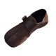 thumbnail image 1 of Zapatos Casuales de las Mujeres Tejido Cuero Mezcla Mule Pisos, Zapatos Planos de las Mujeres Hebilla Ajustable Primavera, 1 of 9