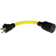 thumbnail image 1 of Adaptador Convertidor US Wire Amarillo Clima Frío 12 Pulgadas 20A a 15A y 15A a 20A 600V UL 12/3 Cal, 1 of 3