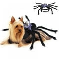 thumbnail image 3 of Pet Spider Costume,Halloween Spider Costume for Cats and Small to Medium Dogs Halloween Party Dress Up Festival Decoration Cosplay Pet Costume, 3 of 8