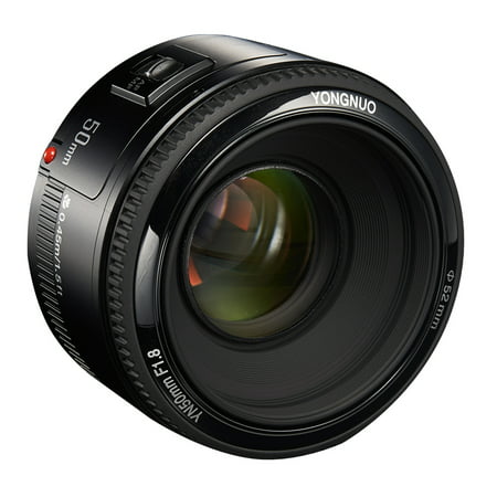 YONGNUO YN EF 50mm f/1.8 AF Lens 1:1.8 Standard Prime Lens Aperture Auto Focus for Canon EOS DSLR (Best Canon 50mm Prime Lens)