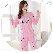 Women Pajamas Home Wear Sleep Wear Suit Female Clothing Set Nightwear Pajamas