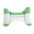 thumbnail image 3 of Cojín de aire flocado para la cintura, suave y cómodo, portátil, para la espalda baja. Verde, 3 of 9