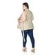 thumbnail image 3 of Chaleco elegante con cinto Roman Fashion /Tallas Extras, 2557 (Cafe) cafe 42, 3 of 7