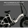 thumbnail image 3 of Aostirmotor Folding Electric Bike 20 inch Fat Tire Electric Bicycle with 500W Motor 36V 13AH Removable Lithium Battery,ebikes for Adults UL2849, 3 of 11