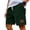 BBD55-Dark Green, variant on VV AVEORS Mens Corduroy Shorts Casual Elastic Waistband Big And Tall Shorts Solid Color Lightweight Work Short With Pockets White 3XL