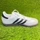 thumbnail image 4 of Adi - das Samba OG Mens Size 6 White Black Gum Athletic Leather Shoes Sneakers, 4 of 6