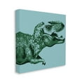 thumbnail image 3 of Stupell Industries Pop Style T-Rex Dinosaur Kids Wildlife Design Graphic Art Gallery Wrapped Canvas Print Wall Art, Design by Daphne Polselli, 3 of 7