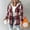 2-Wine, variant on Women's Flannel Hooded Plaid Shacket Thick Winter Coat Button Fleece Lined Jacket Outwear New Light Jackets for Women Dressy Wine L