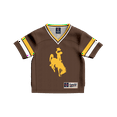 thumbnail image 2 of Toddler GameDay Greats #1 Brown Wyoming Cowboys Lightweight Collegiate Football Fashion Jersey, 2 of 4
