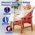 thumbnail image 2 of FKS LIFE Outdoor Patio Chair Cushions Set 24 L X 24 W X 4 H Waterproof Fade Resistant Deep Seat with Back Cushions Outdoor Seat Cushion Set for Chairs and Sofas(2 Set), 2 of 8