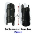 thumbnail image 2 of Strong Camel ABS Snap Clamp 3/4 inch x 2-1/2 Wide for 3/4 inch Pipe to Secure Plastic/ Fabric Attach Greenhouse Row Cover Shade (3pcs), 2 of 7