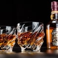 thumbnail image 6 of Zmleve Old Fashioned Whiskey Glasses - Set of 2 Bourbon Glass 10 oz with Luxury Box - Ultra Clear Crystal Rocks Barware for Scotch, Irish Whisky, Rum and Cocktail, 6 of 7