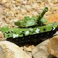 thumbnail image 2 of Tarmeek Mini Tank Toy Car for Boys and Girls 3 4 5 Year Old, Inertial Toy Tank 360° Rotating Barrel & Push & Go, Christmas & Holiday Gifts for Kids Age2-6, 2 of 7