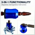 thumbnail image 4 of 3-in-1 Screwdriver Head Magnetic , Strong Magnetic Screw , 1/4 Inch/ 6.35 mm Universal Screw Bit for Hex Screwdriver and Power Bits Screwring Powerbits, 4 of 8