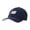 Navy, variant on Men's White 6-Panel Structured Performance Hat with Moisture-Wicking Fabric & Adjustable Velcro Closure