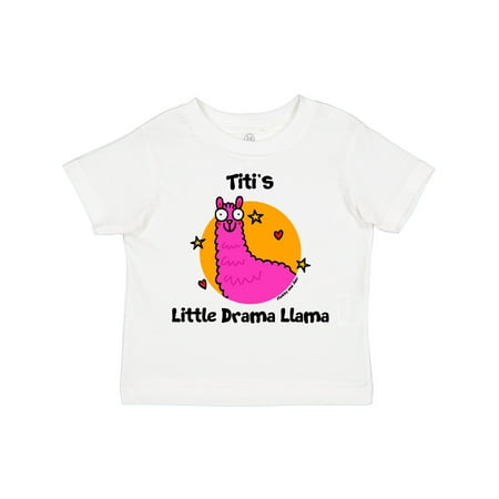 

Inktastic Titi s Little Drama Llama Gift Toddler Boy or Toddler Girl T-Shirt