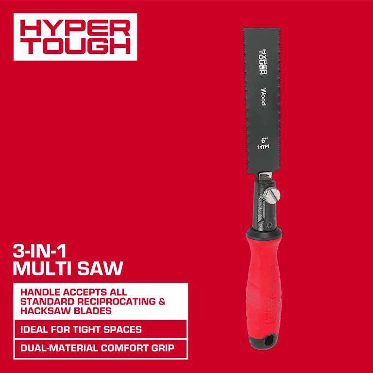 Hyper Tough 3-in-1 Multi-Saw with Interchangeable Blades photo 3