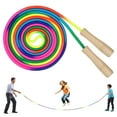 thumbnail image 3 of relayinert Adjustable Jump Rope For Children Smooth Line And Round Edge No Burr Rope Adjustable Wooden Safe, 3 of 6