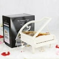 thumbnail image 5 of Black Rotating Eight-Tone Musical Box - Creative Educational Gift for Birthdays, Anniversaries & Parties, Ideal for Female Audience, Bulk Wholesale Available (Model 8098 - Without Dancing Girl), 5 of 5