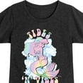 thumbnail image 3 of Disney Princess - Tides 'N' Vibes - Toddler & Youth Girls Short Sleeve Graphic T-Shirt, 3 of 5