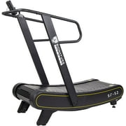 Signature Fitness SF-S2 Sprint Demon - Motorless Curved Sprint Treadmill with Adjustable Levels of Resistance - 300 lb Capacity
