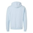 thumbnail image 2 of ComfortWash by Hanes B35800266 Garment-Dyed Unisex Hooded Sweatshirt, Soothing Blue - Extra Large, 2 of 4