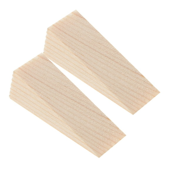 2 Pcs Wooden Door Stop Door Knob Door Wedge Doorstops Mute Door Stoppers Floor Door Stopper Office Travel