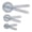 3 piece set, variant on ABS Clear Medicinal Angled Ruler Protractor For Accurate Joint Measurement In Settings