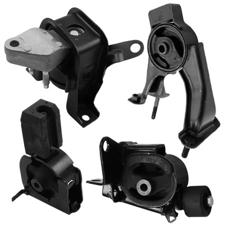 4M Auto Parts Rear Front & Right Engine Mounts With Left Manual Transmission Mount 4PCS Set. Parts 9157 9158 9163 9164. A4230 A62063 A4218 A4221