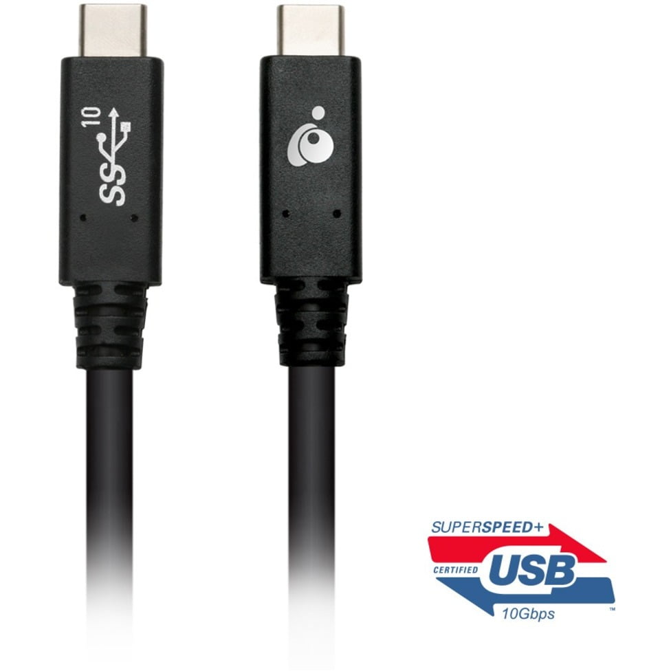 Iogear Smart USBC to USBC [USBIF Certified] 10Gbps 3.3ft (1m) Cable