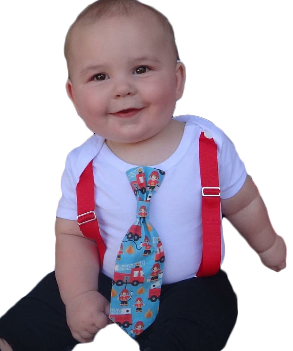baby firefighter outfit