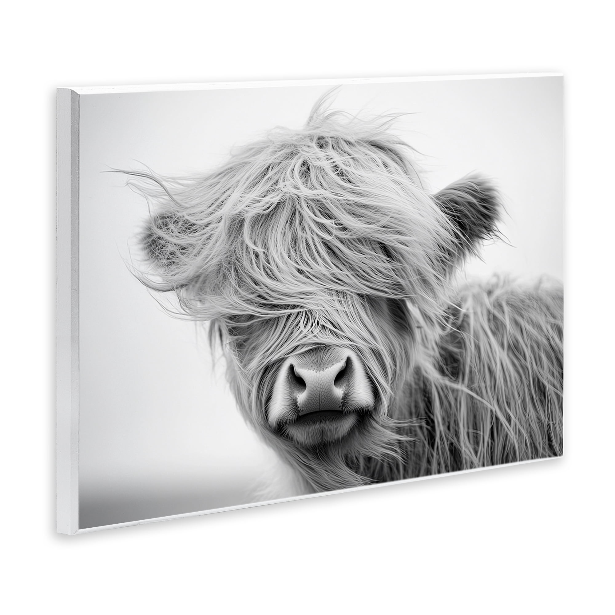 Stupell Industries Easy Breezy Cattle Wall Plaque Art, design by Tina LeCour