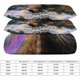 thumbnail image 2 of Águila salvaje Funda nórdica Queen Size Set,Rústico American Bald Eagle Rainbow, 2 of 8