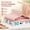 Light Pink + Rose Gold, variant on Pack of 30 Slim Plastic Coat Hangers, 16.5 Inch Wide, Space-Saving Clothes Hangers with Non-Slip Design and 360° Swivel Hook, Light and Dark Gray
